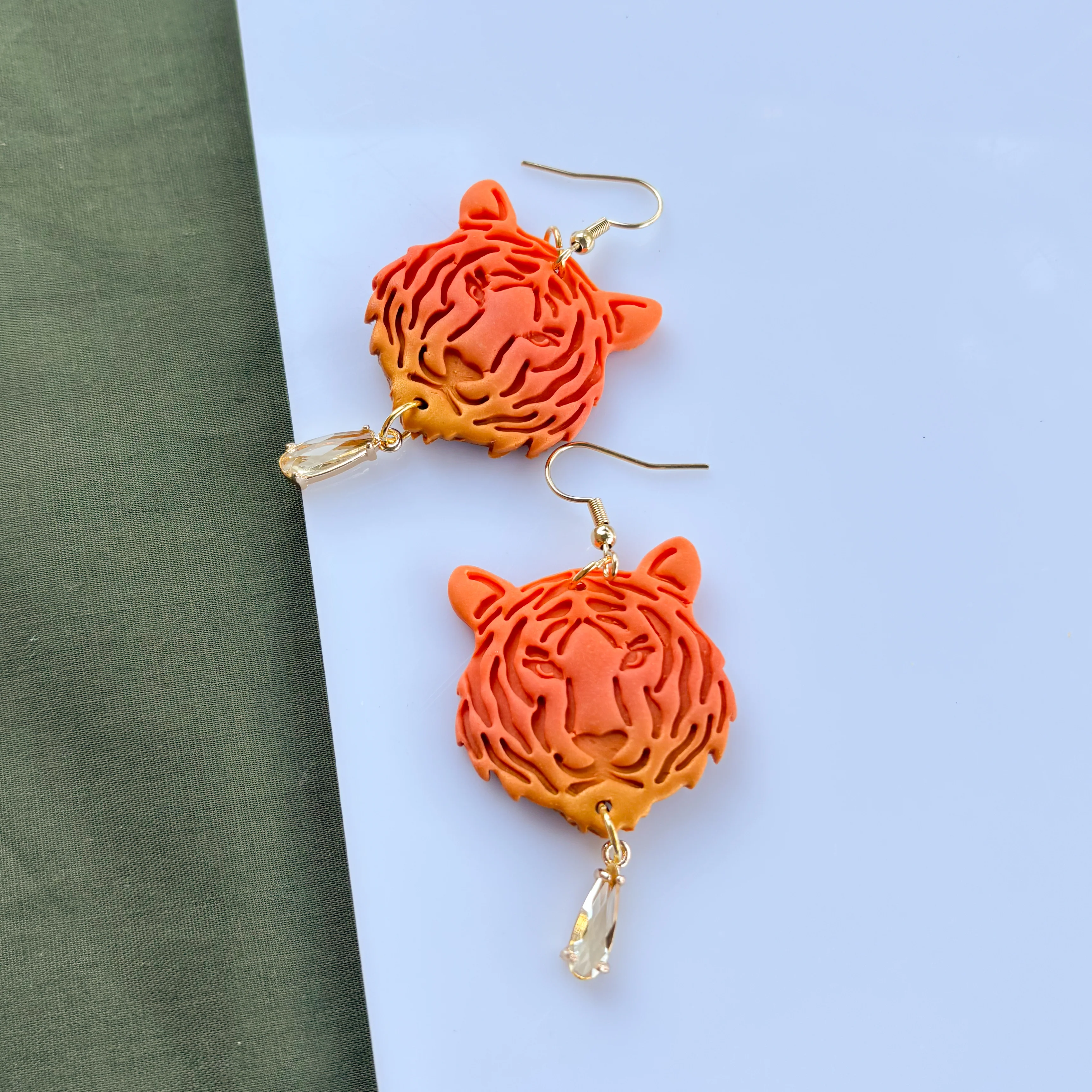 TIGER EARRINGS - Image 3
