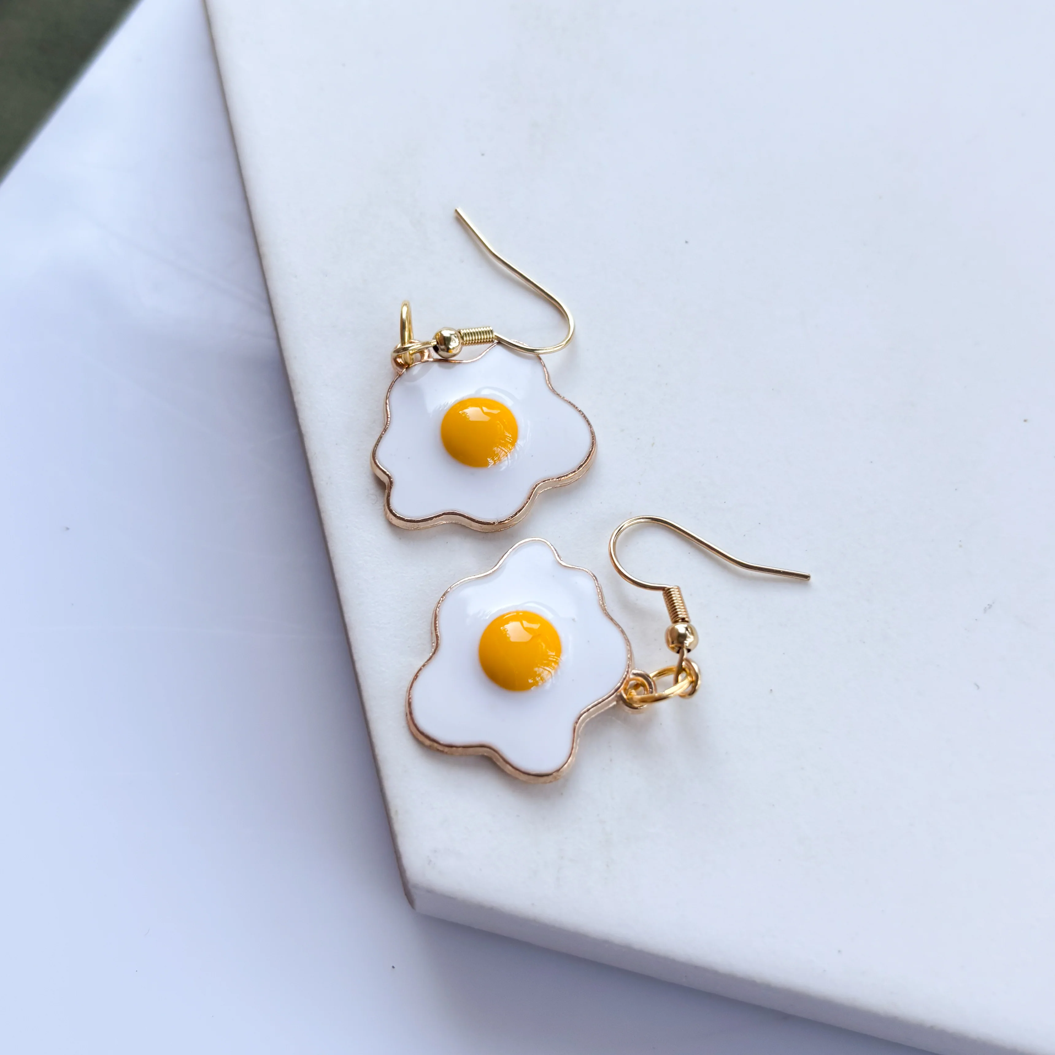 EGG CHARM EARRINGS - Image 3