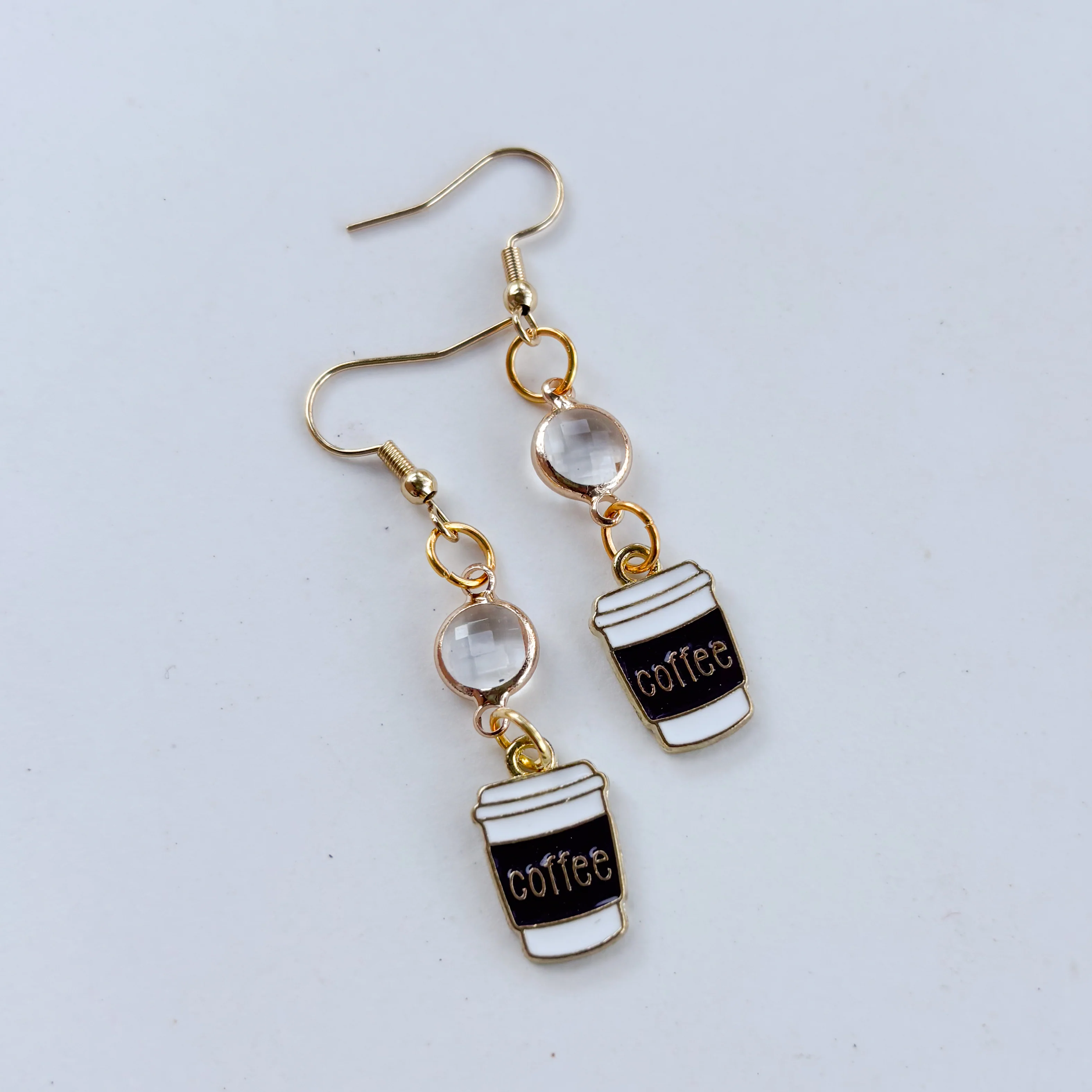 COFFEE CHARM EARRINGS - Image 3