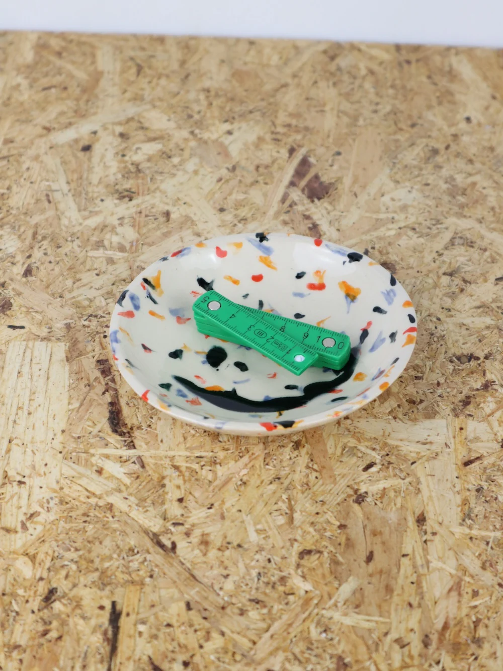 Medium - You are funny trinket bowl -in clown dots - Image 2