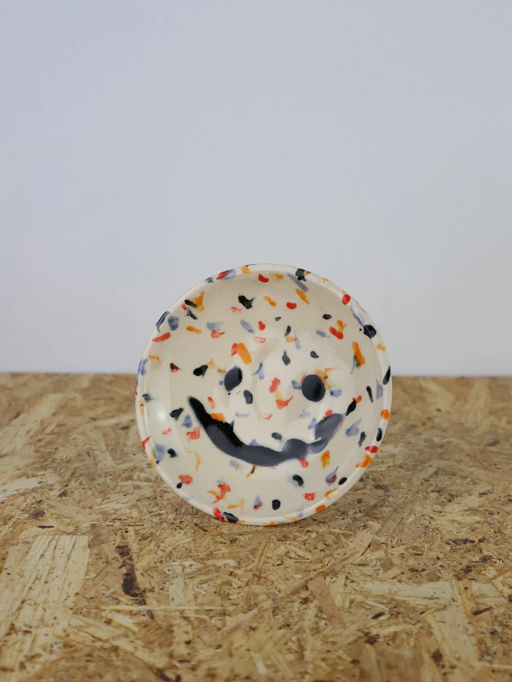 Medium - You are funny trinket bowl -in clown dots - Image 3