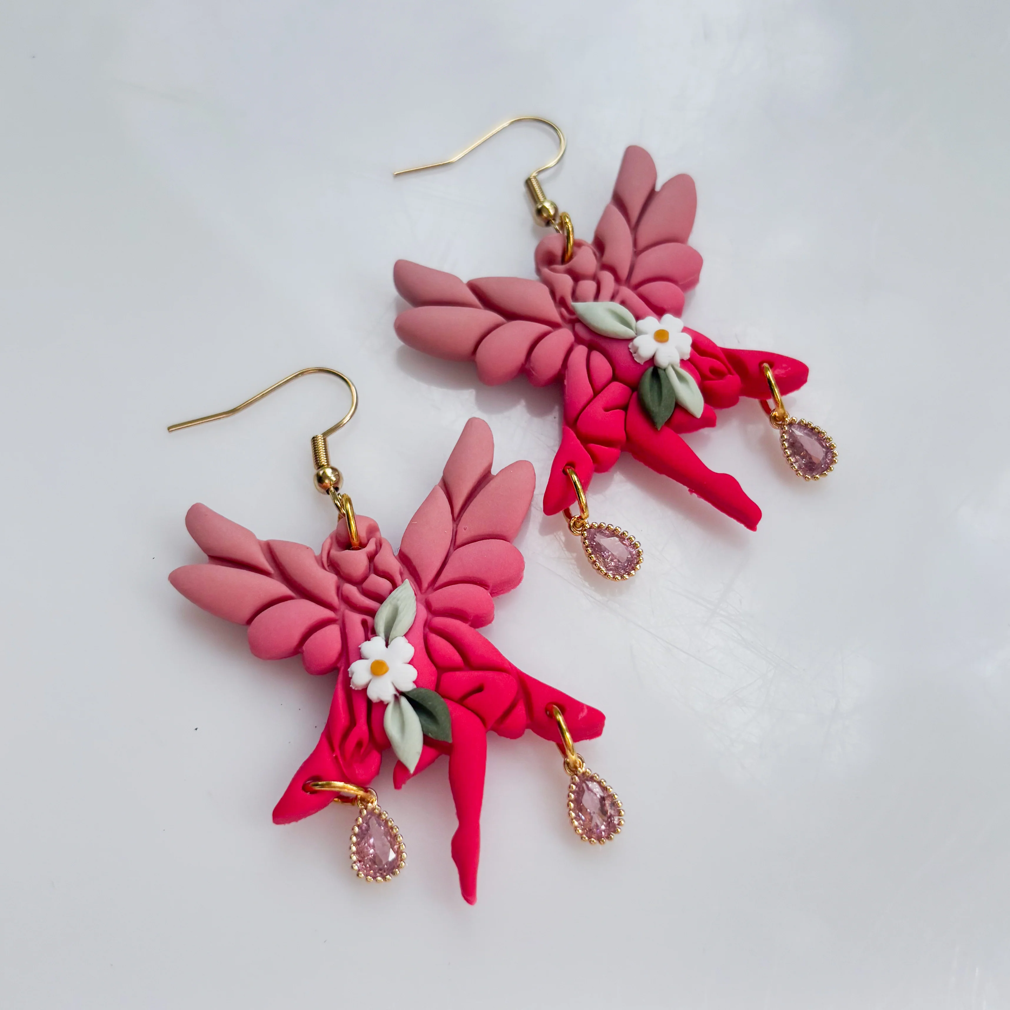 PINK FAIRY EARRINGS - Image 3