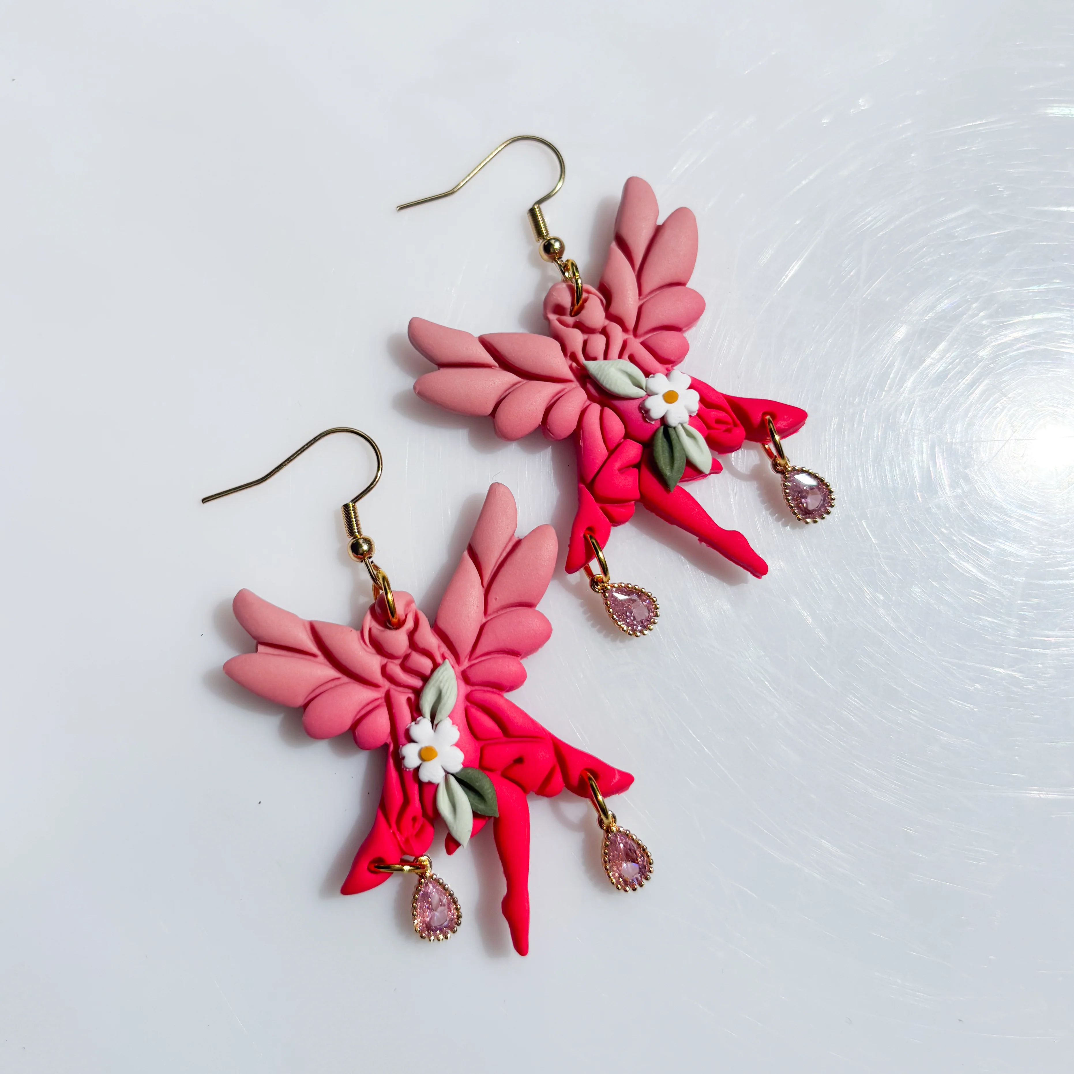 PINK FAIRY EARRINGS - Image 2