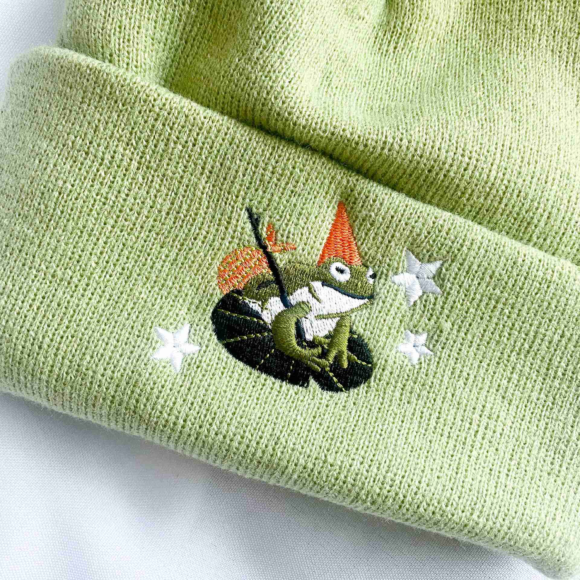 GREEN MAGIC FROG BEANIE - Image 3