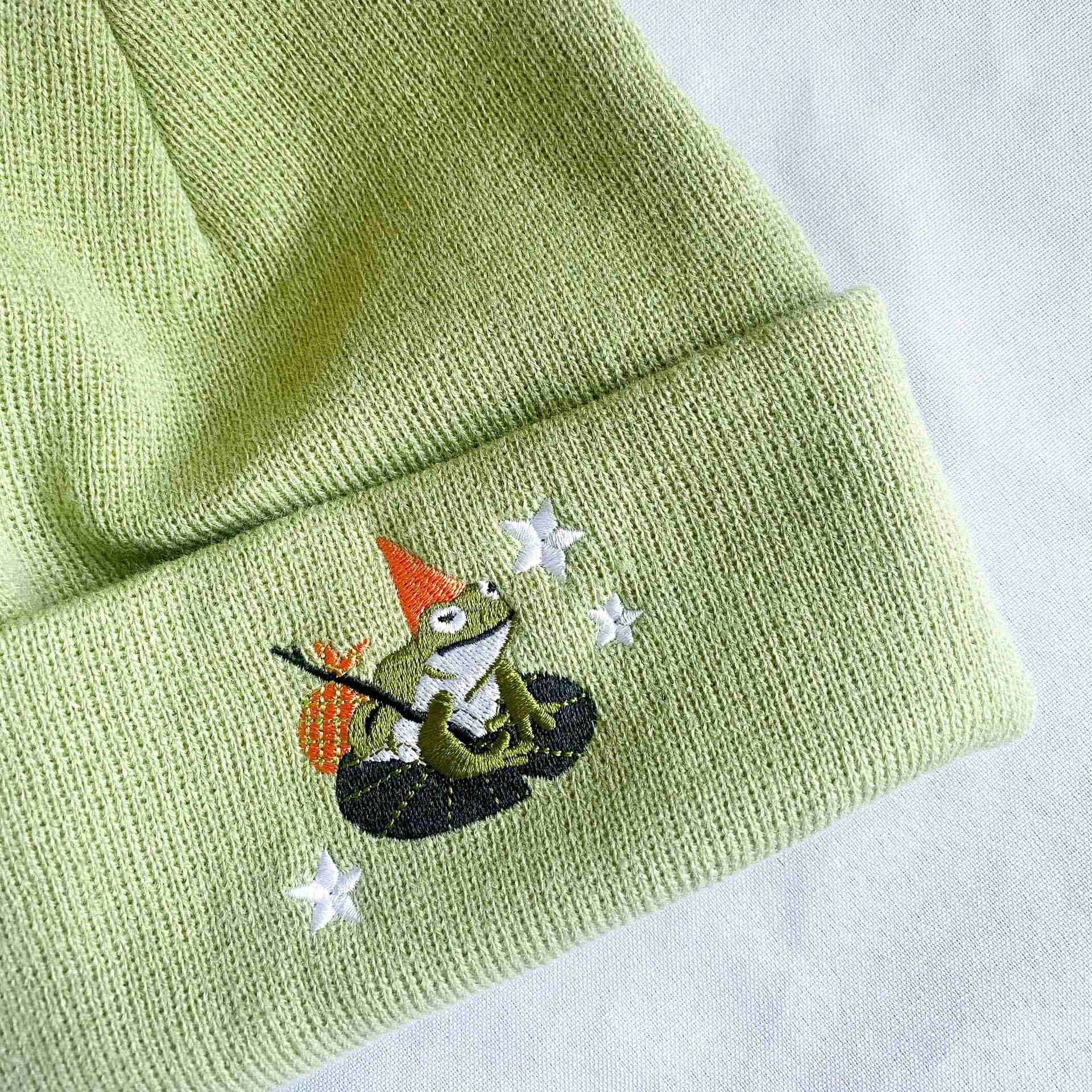 GREEN MAGIC FROG BEANIE - Image 2