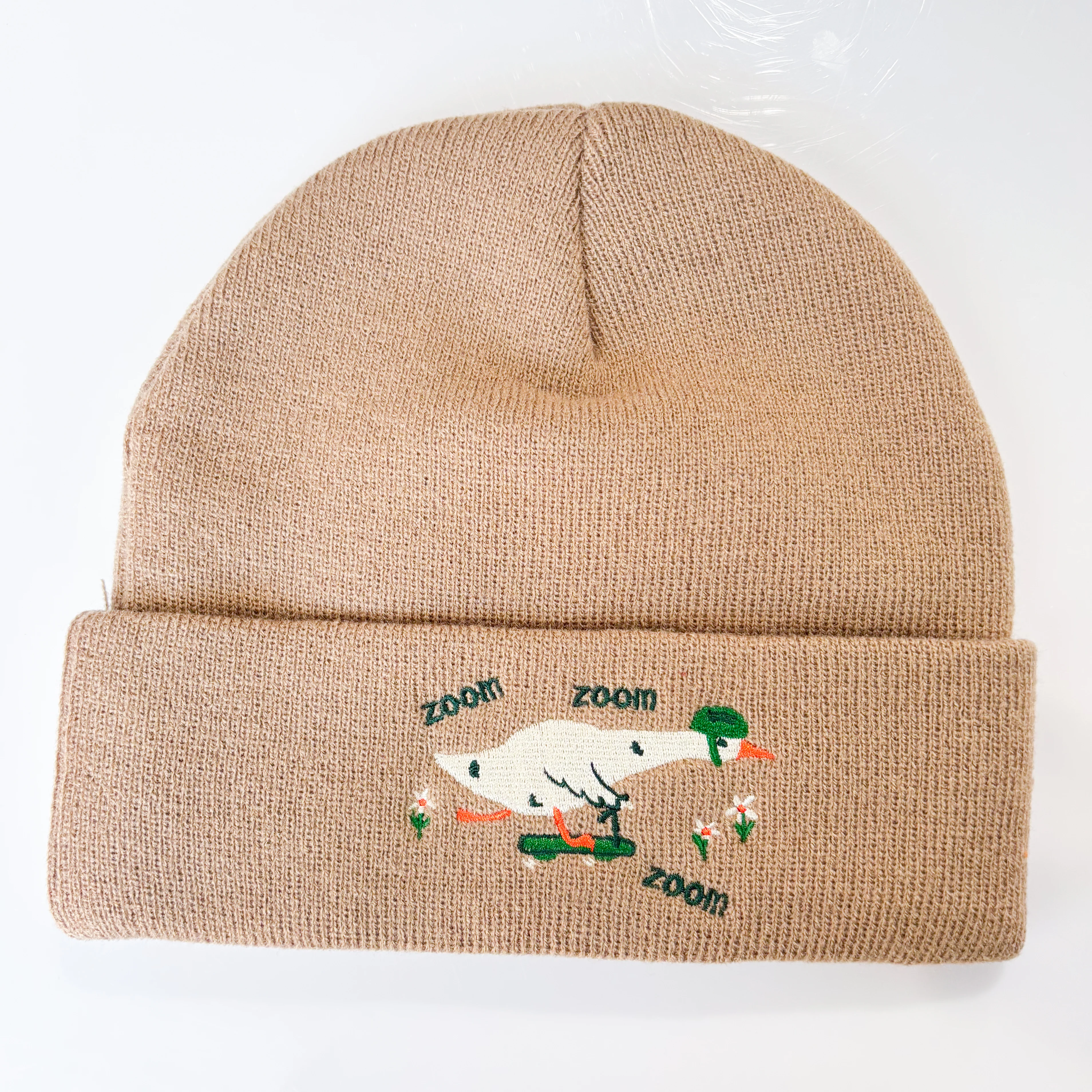 ZOOM ZOOM SKATEBOARDING GOOSE BEANIE - Image 3