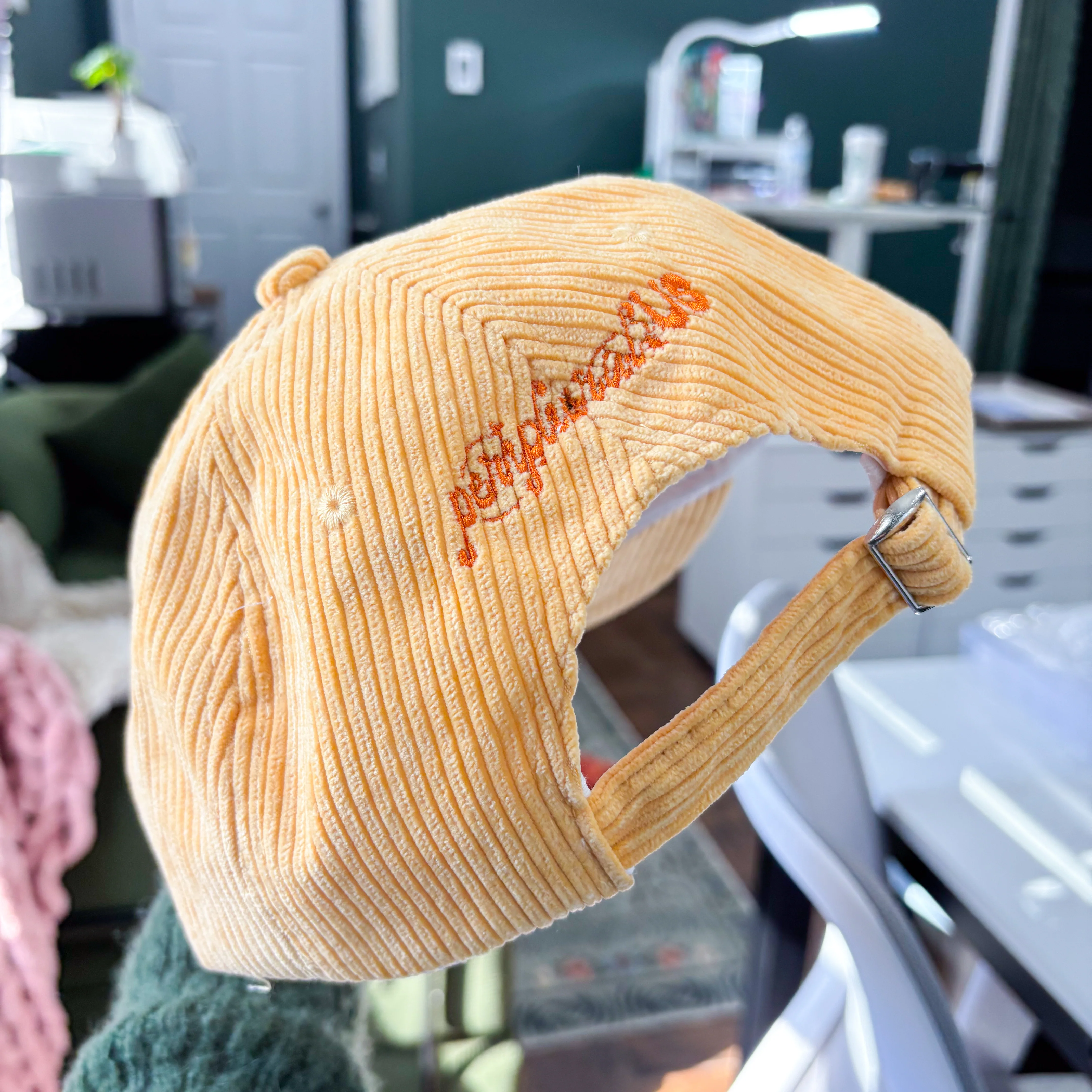 SHRIMP CORDUROY CAP - Image 3
