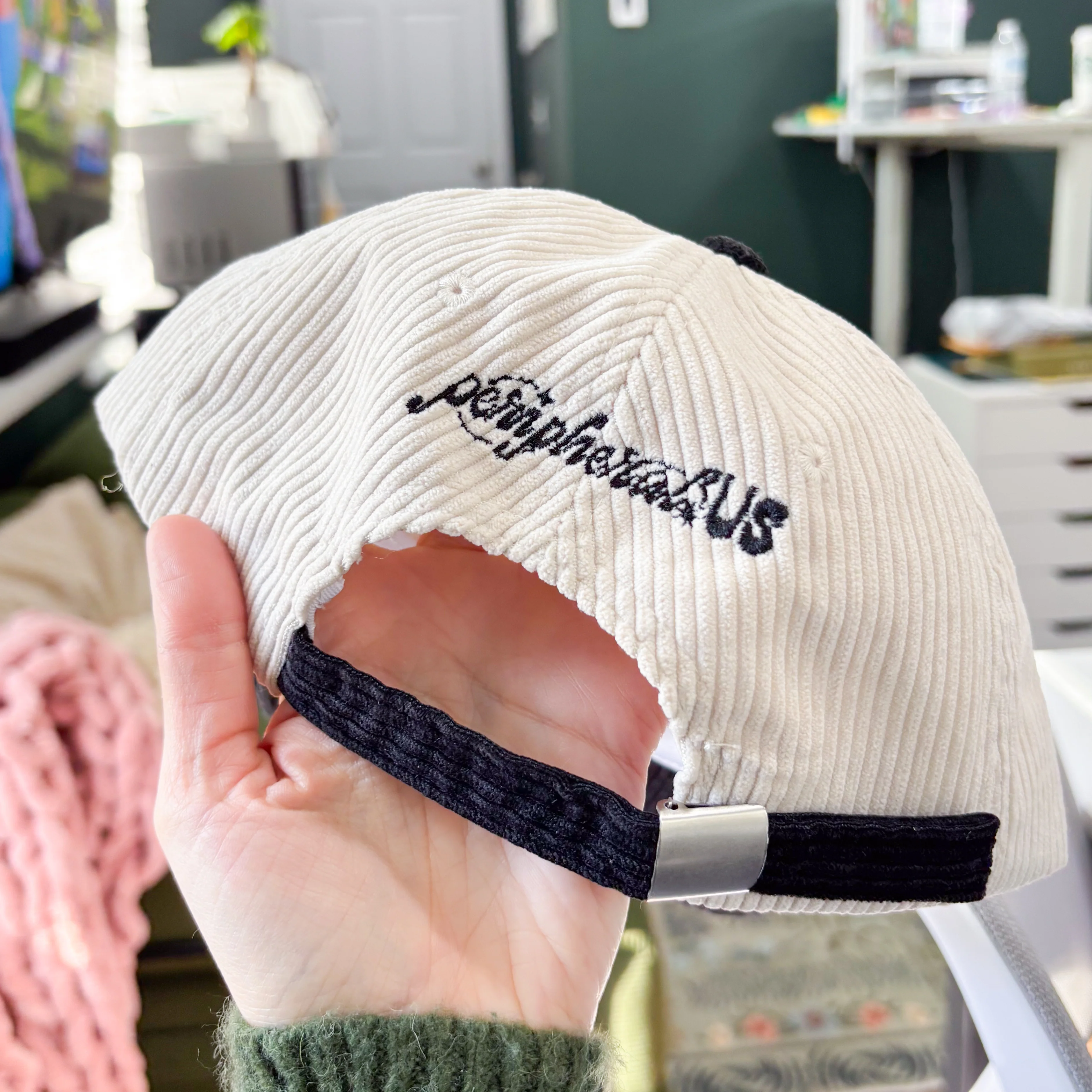 ZOOM ZOOM SKATEBOARDING GOOSE CORDUROY CAP - Image 3