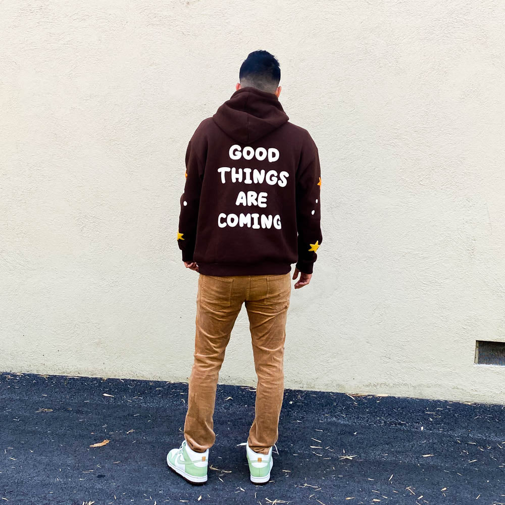 ‘GOOD THINGS ARE COMING' HOODIE - Image 3