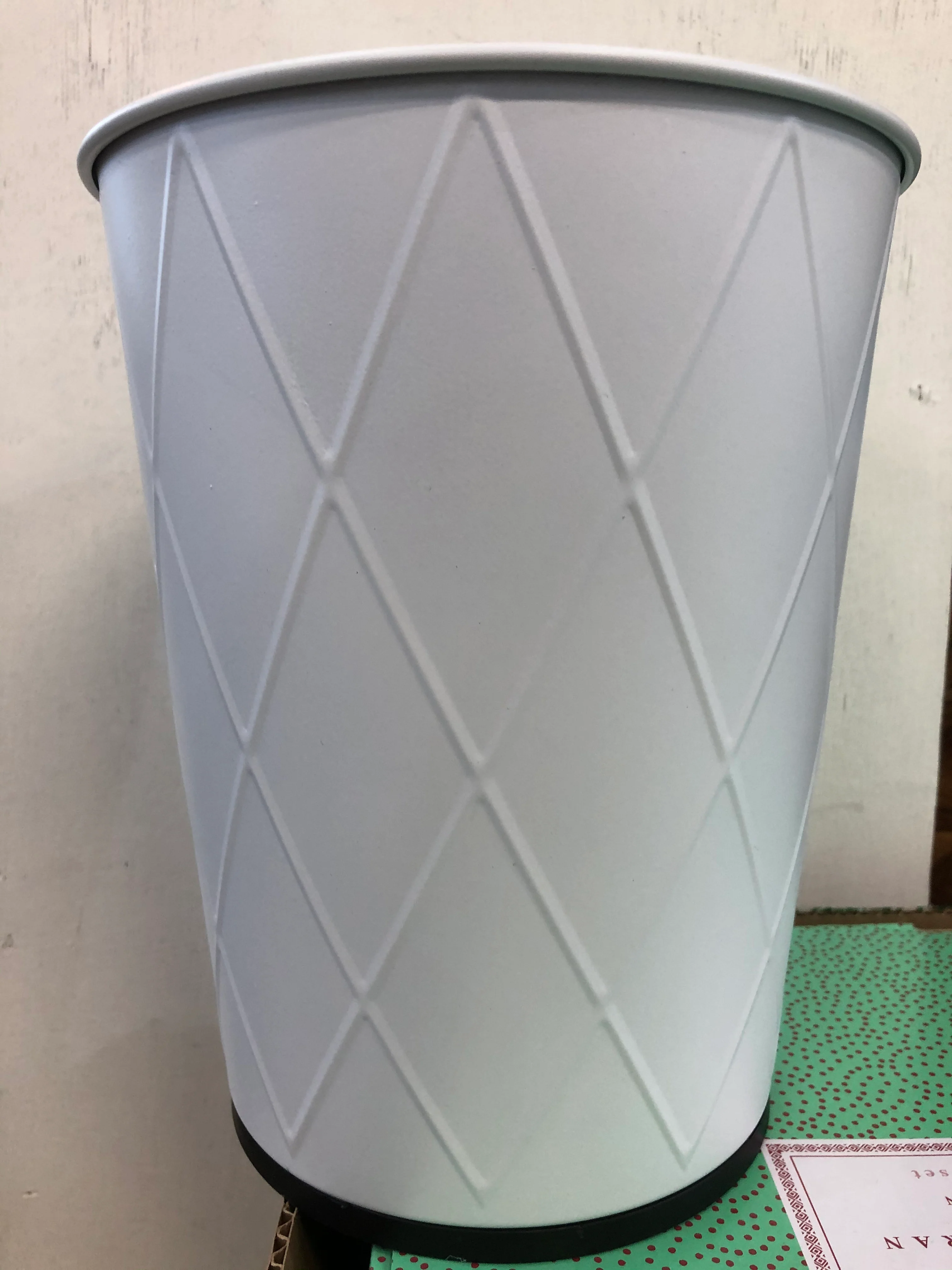 Waste Basket, Harlequin - Image 1