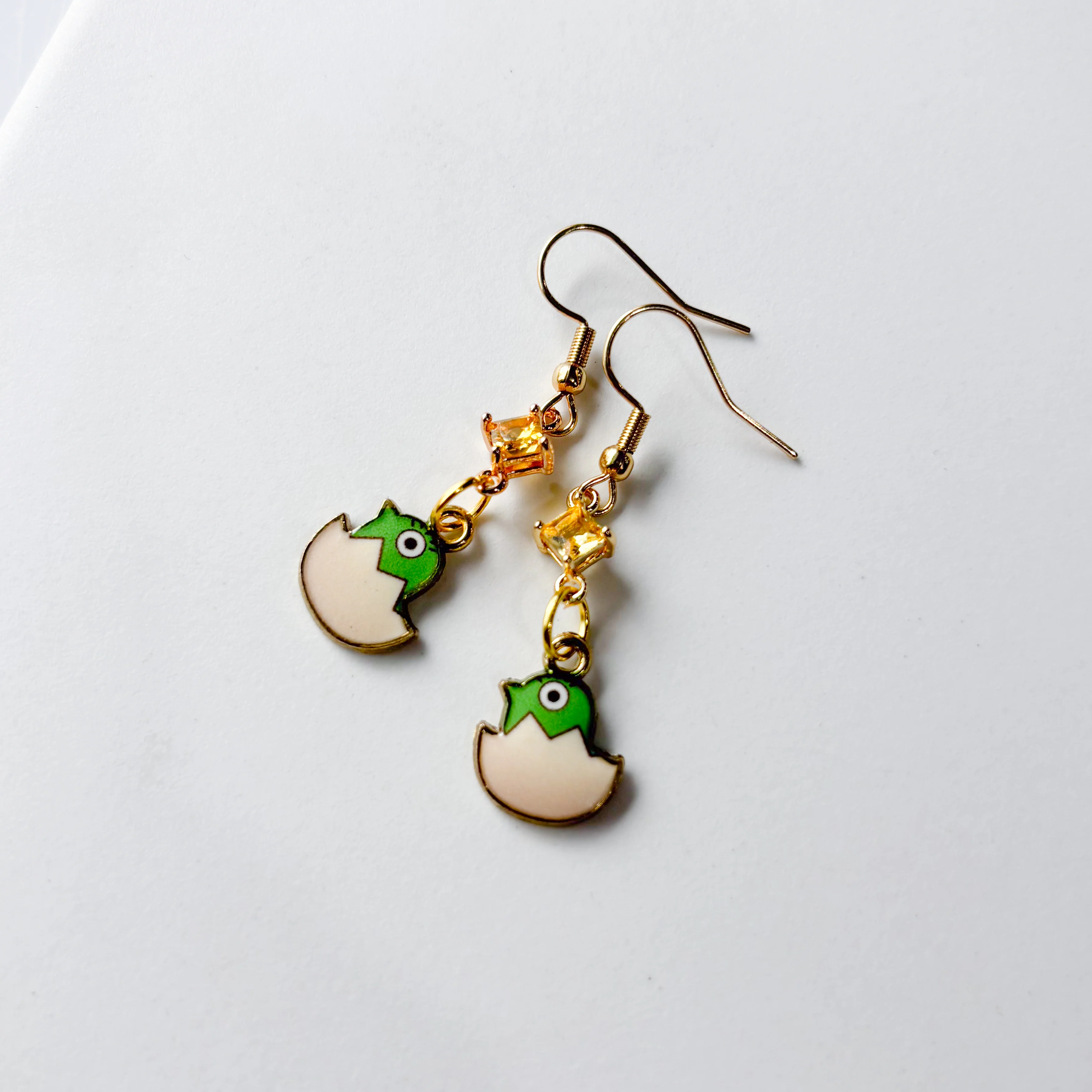 LIL HATCHING BIRD CHARM EARRINGS