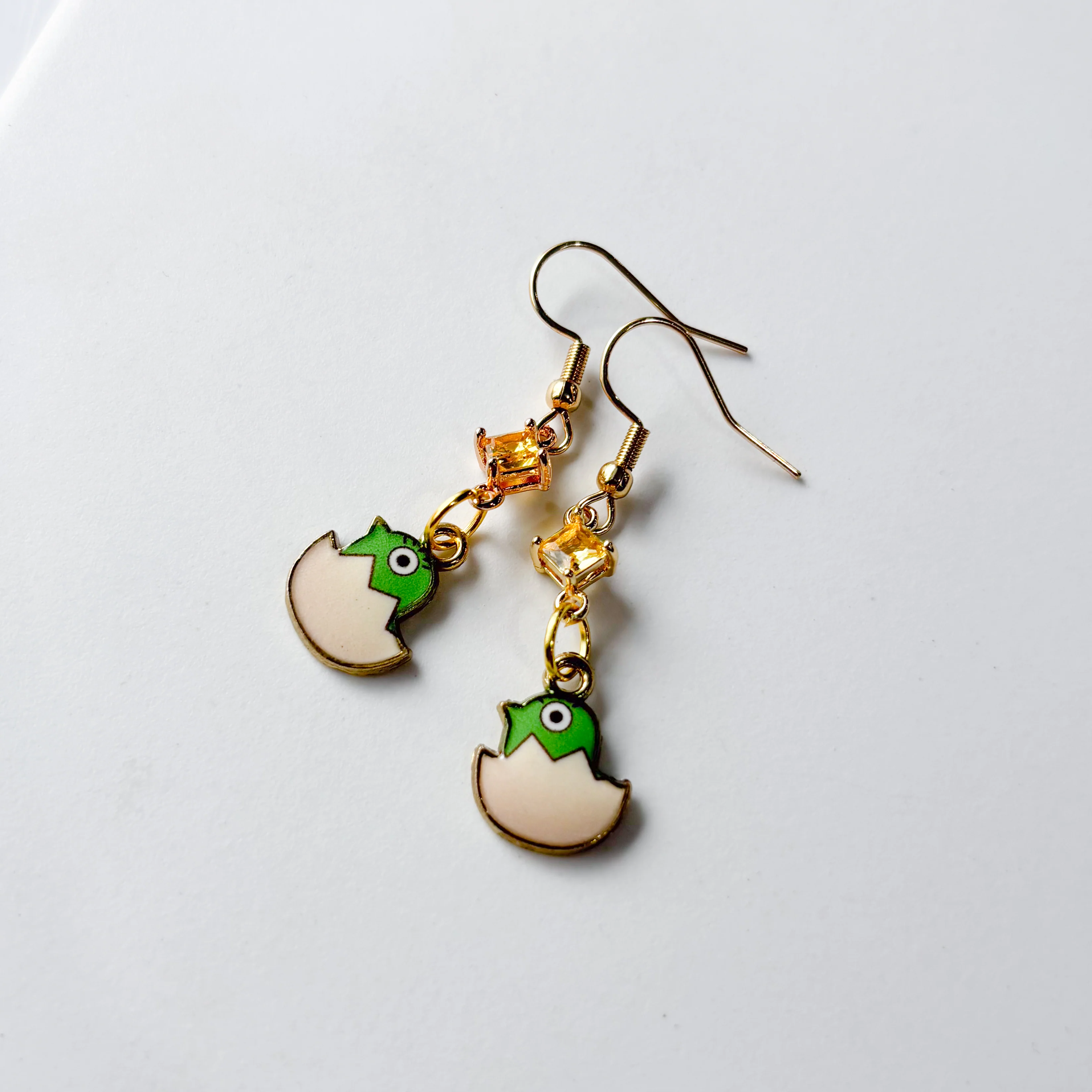 LIL HATCHING BIRD CHARM EARRINGS - Image 2