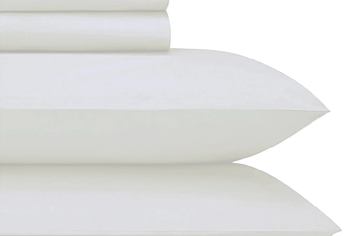 Sheet Set, Cotton Sateen Silver - Image 1