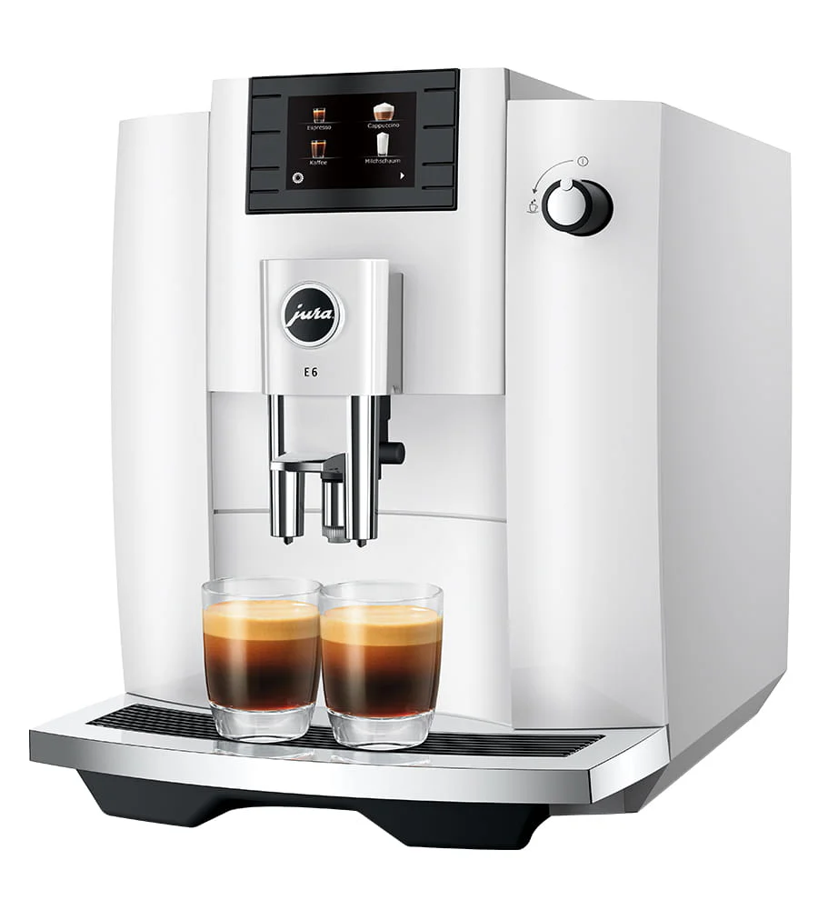 Espresso Machine Jura E6 White - Image 1