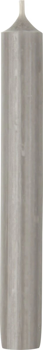 Dinner Candle, Grey - Image 1