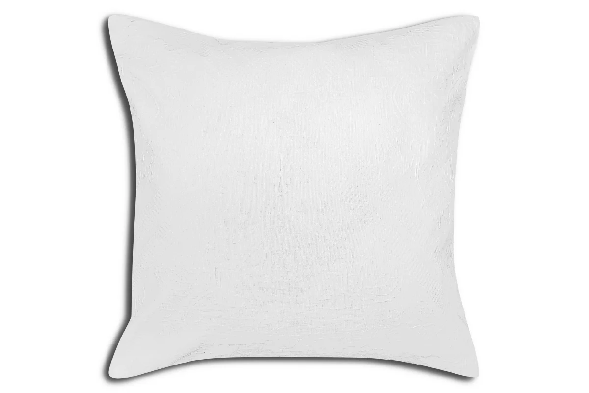 Euro Cushion - Kent White - Image 1