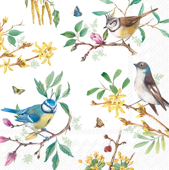 Lunch Napkin, Spring Story - Image 1