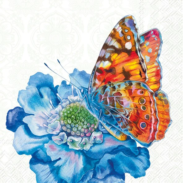 Lunch Napkin, Graceful Butterfly