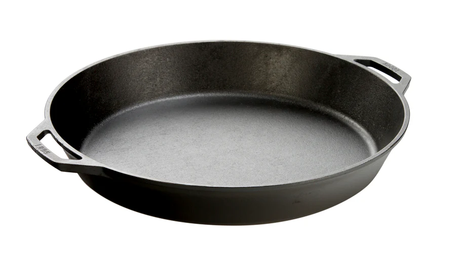 Large Dual Handle Skillet, Cast Iron - Image 2