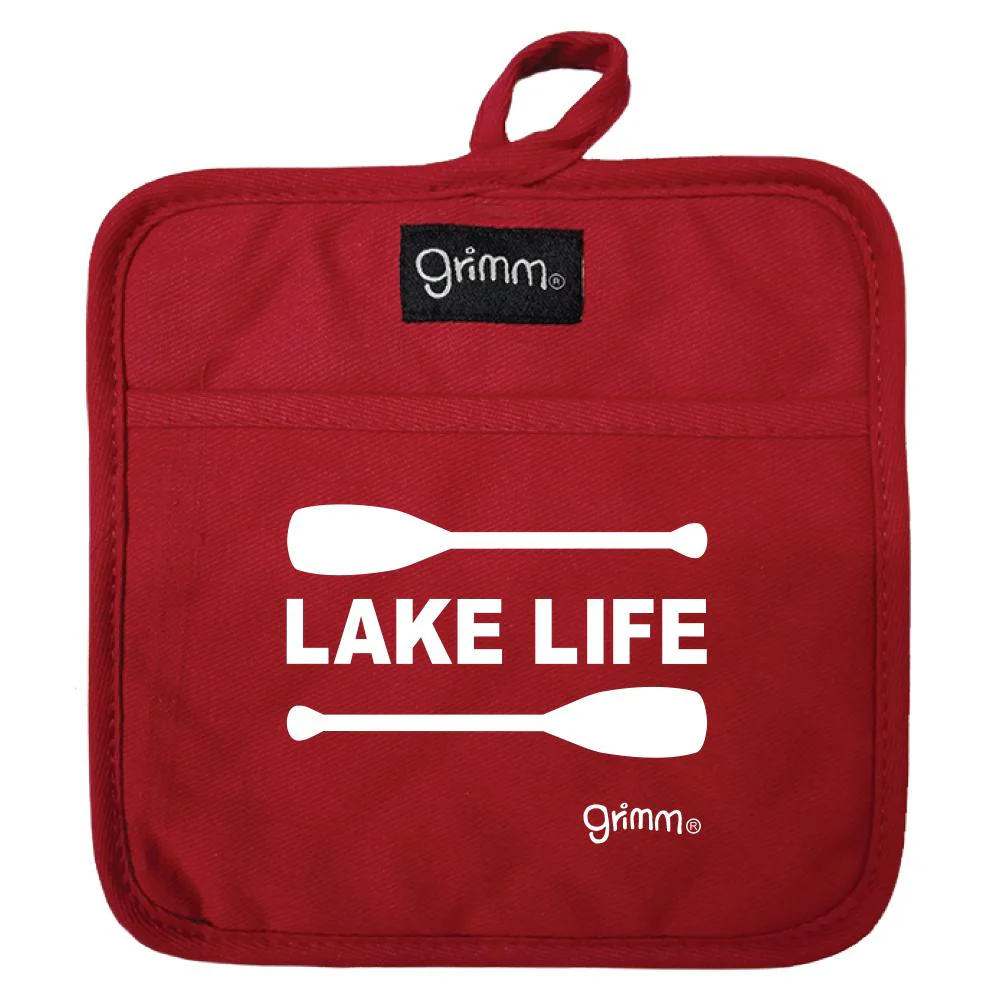 Pot Holder, Lake Life - Image 1