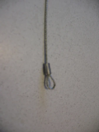 Lanyards, Aircraft Cable with 2 closed ends- in 3 lengths - Image 2