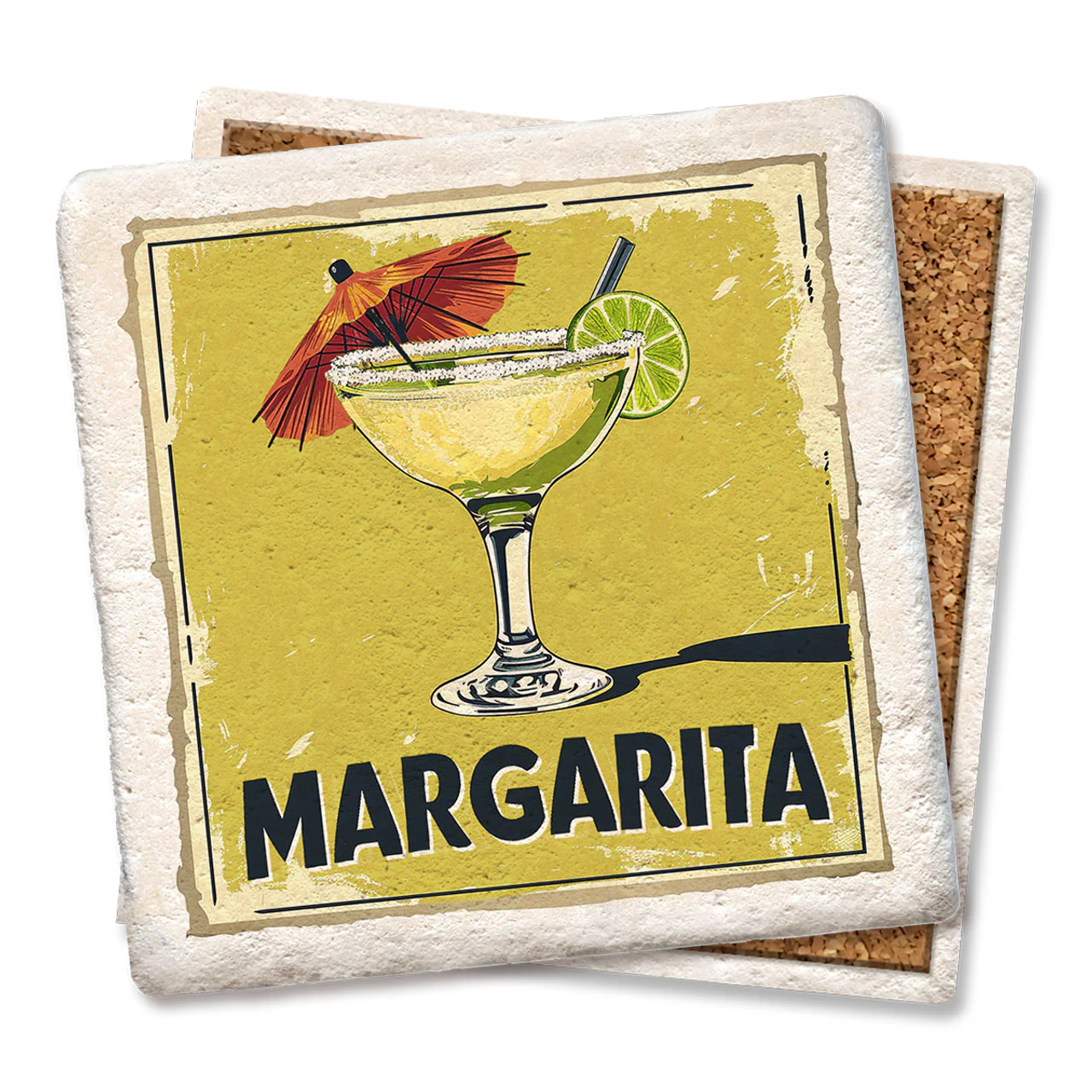 Coaster - Margarita With Umbrella - Image 1