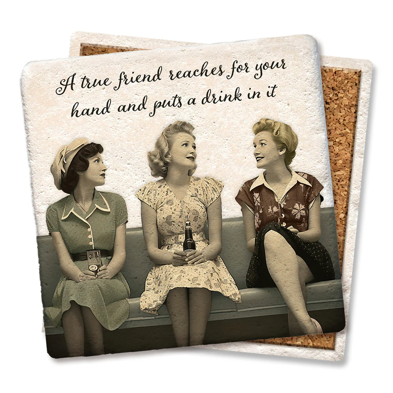 Coaster - A True Friend Reaches For Your Hand - Image 1
