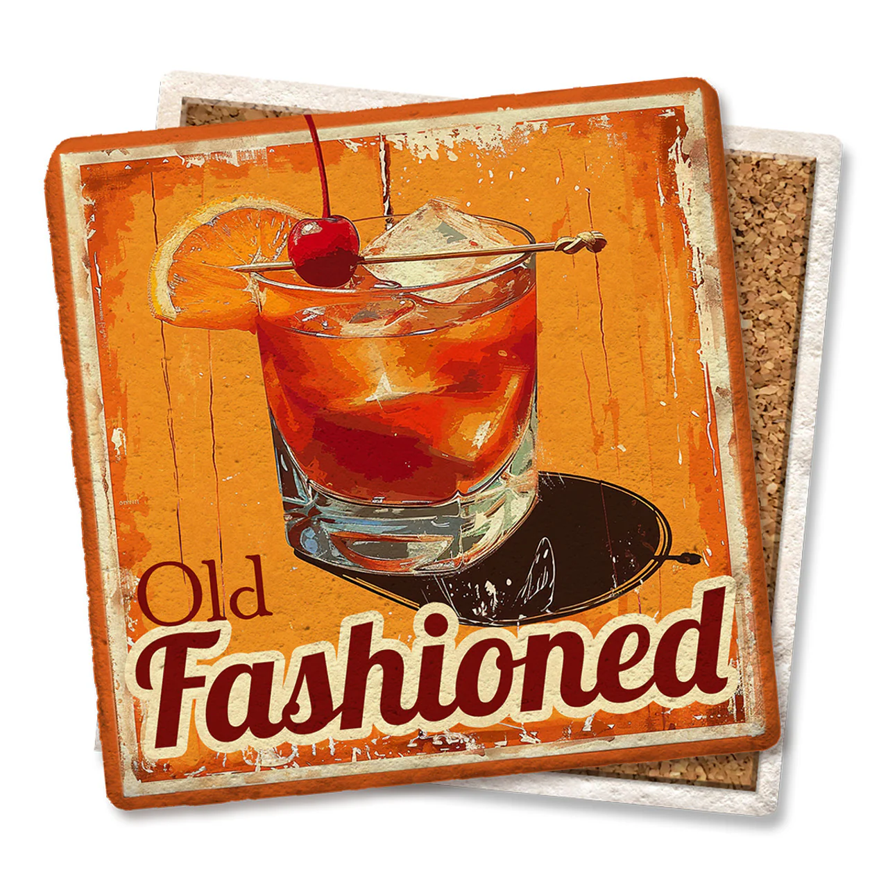 Coaster - Old Fashioned Drink - Image 1