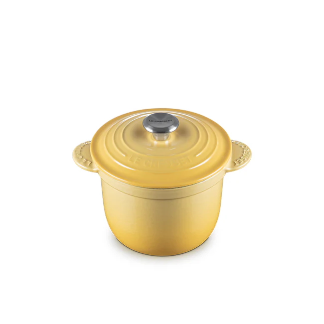 Rice Pot, Camomille Enameled Cast Iron - Image 1