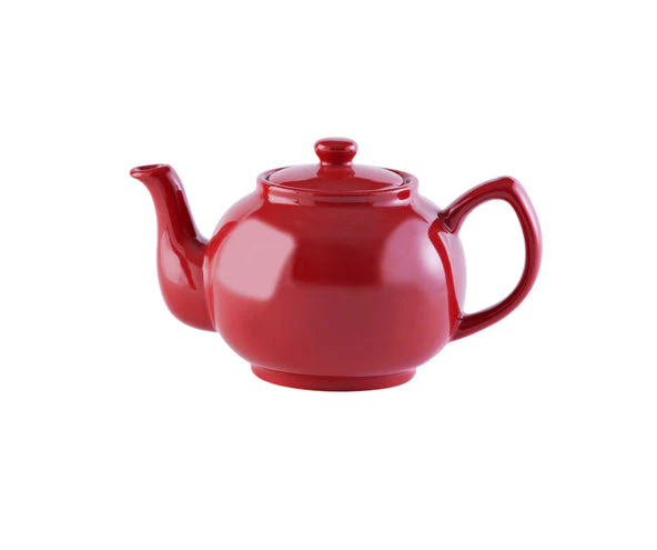 Teapot 6 cup, Red - Image 1