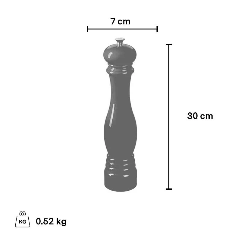 Pepper Mill Tall, Meringue - Image 2