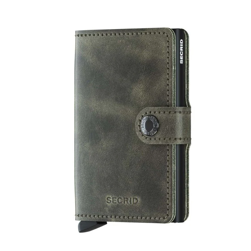 Miniwallet, Vintage Olive Black