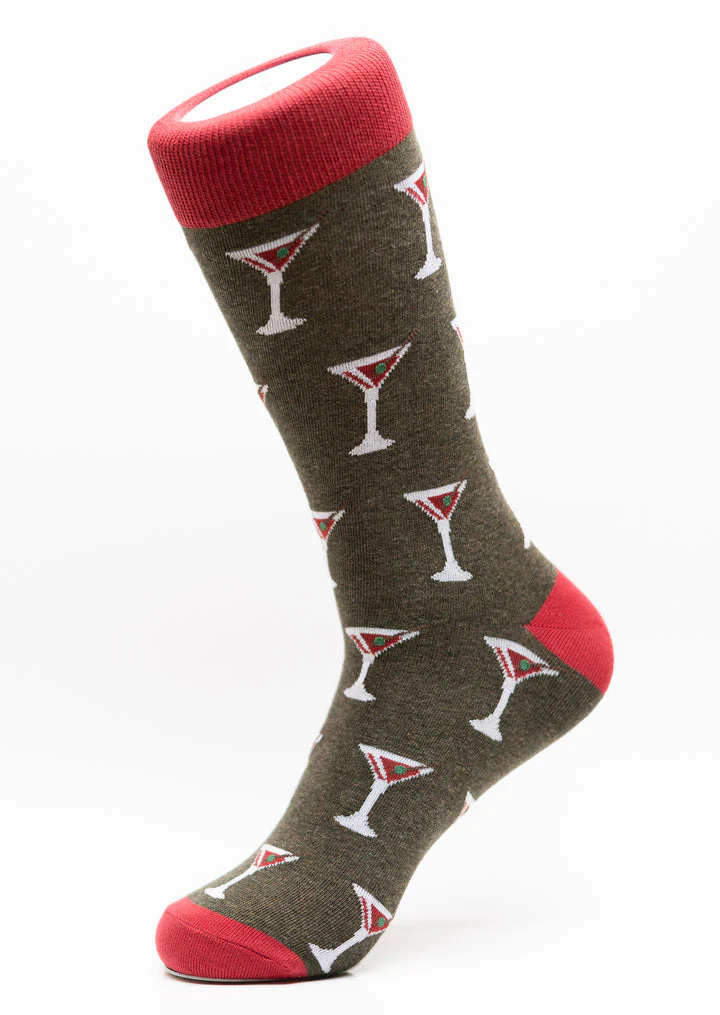 Men’s Socks, Martini