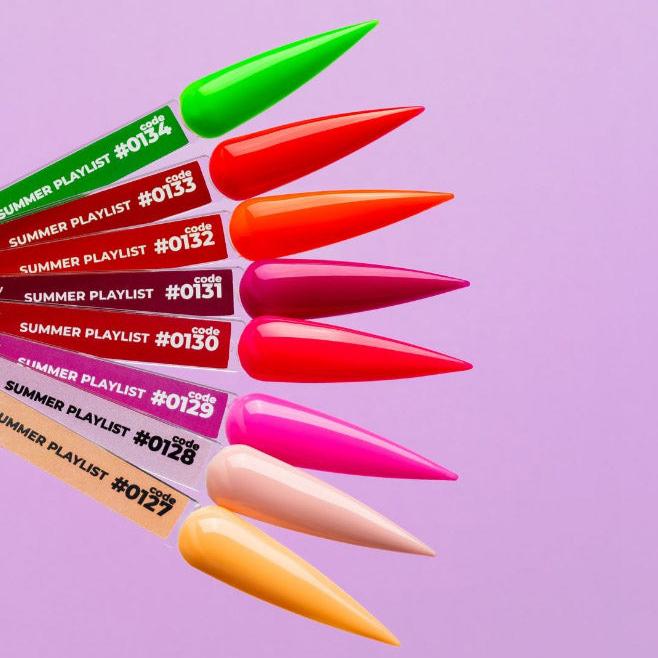 GEL POLISH COLOR #0130 SUMMER PLAYLIST 12ml - DNKa™ - Image 2