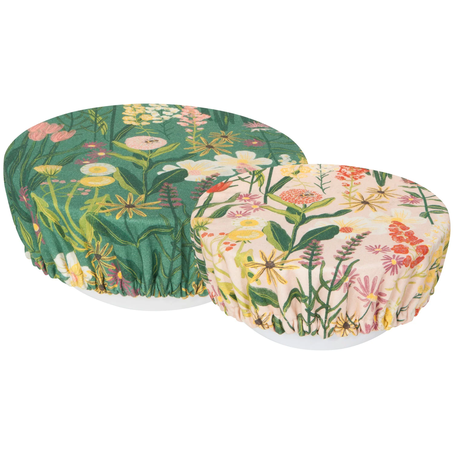 Bowl Cover Set, Bees & Bloom - Image 1