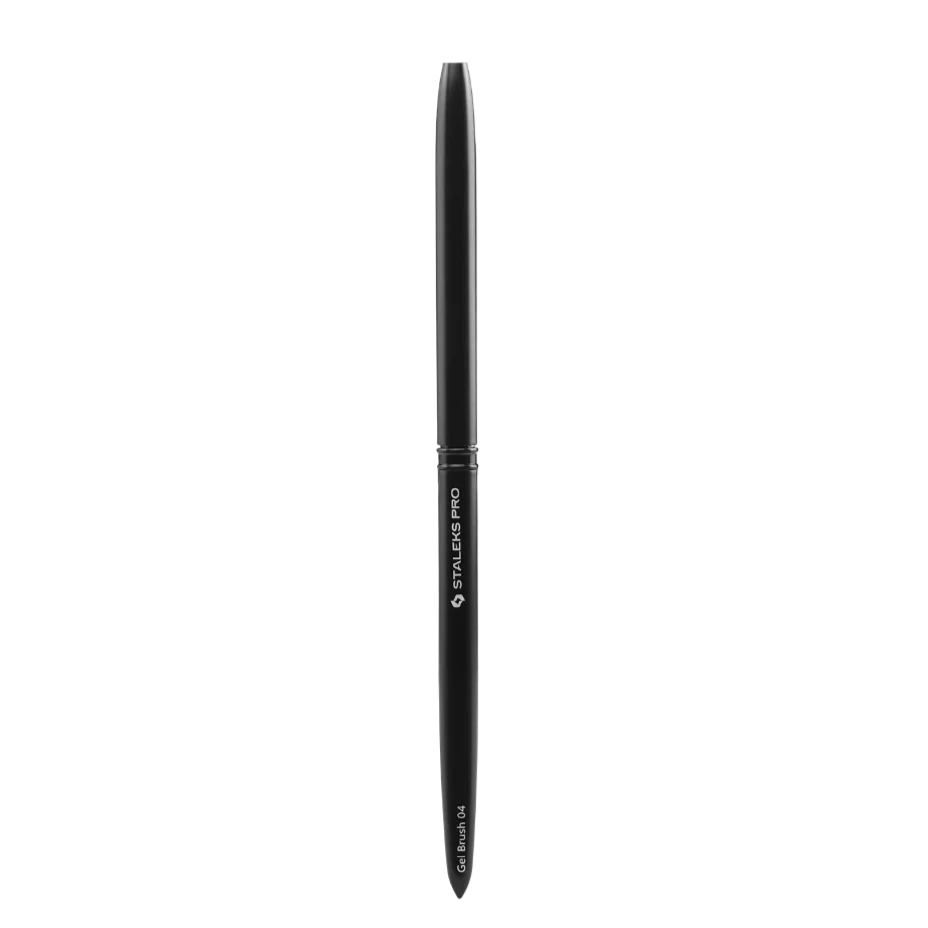 Brush For Gel EXPERT Width 4 mm/ Length 7 mm NBE-04 -STALEKS - Image 2