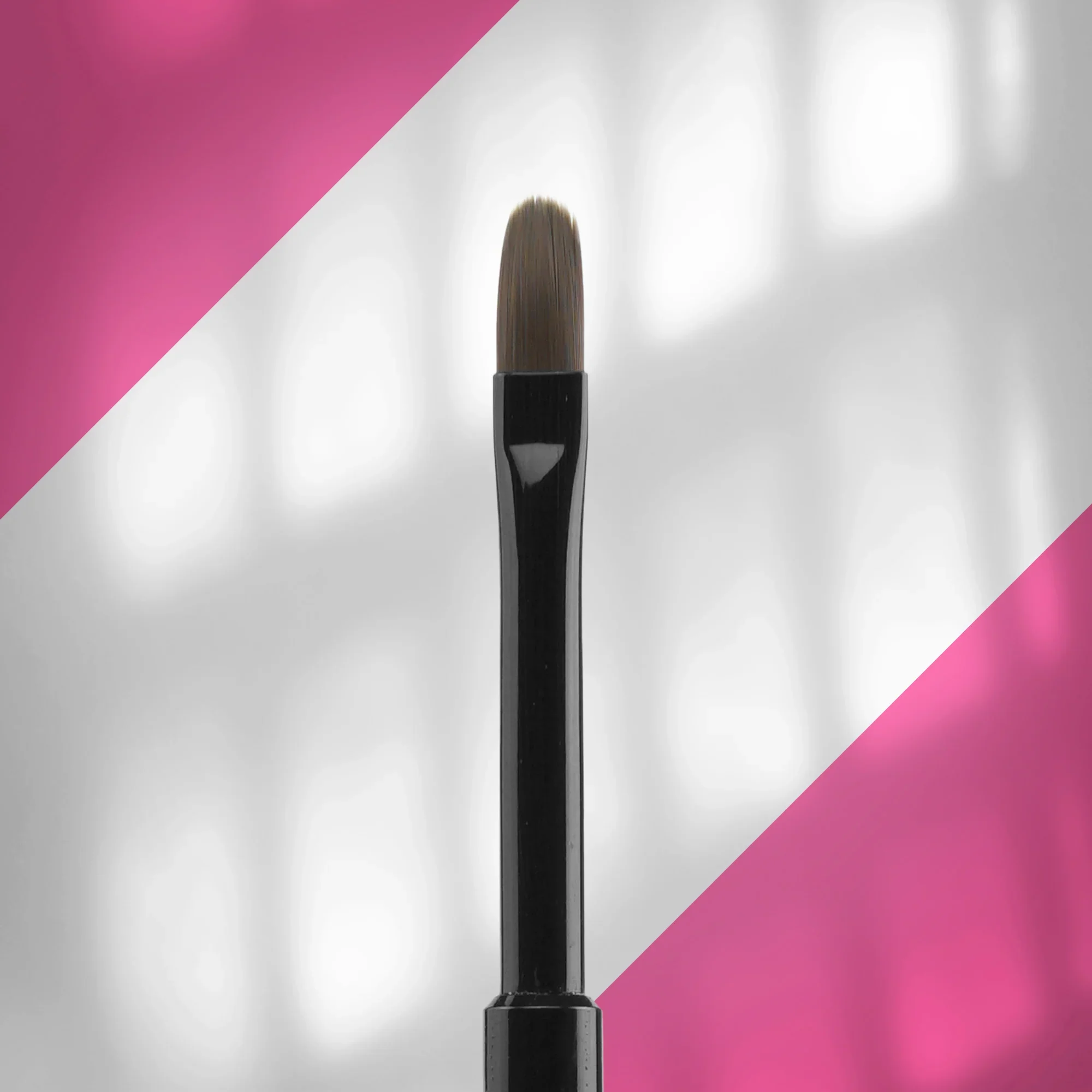 Brush For Gel EXPERT Width 6 mm/ Length 11 mm NBE-06 - STALEKS - Image 3