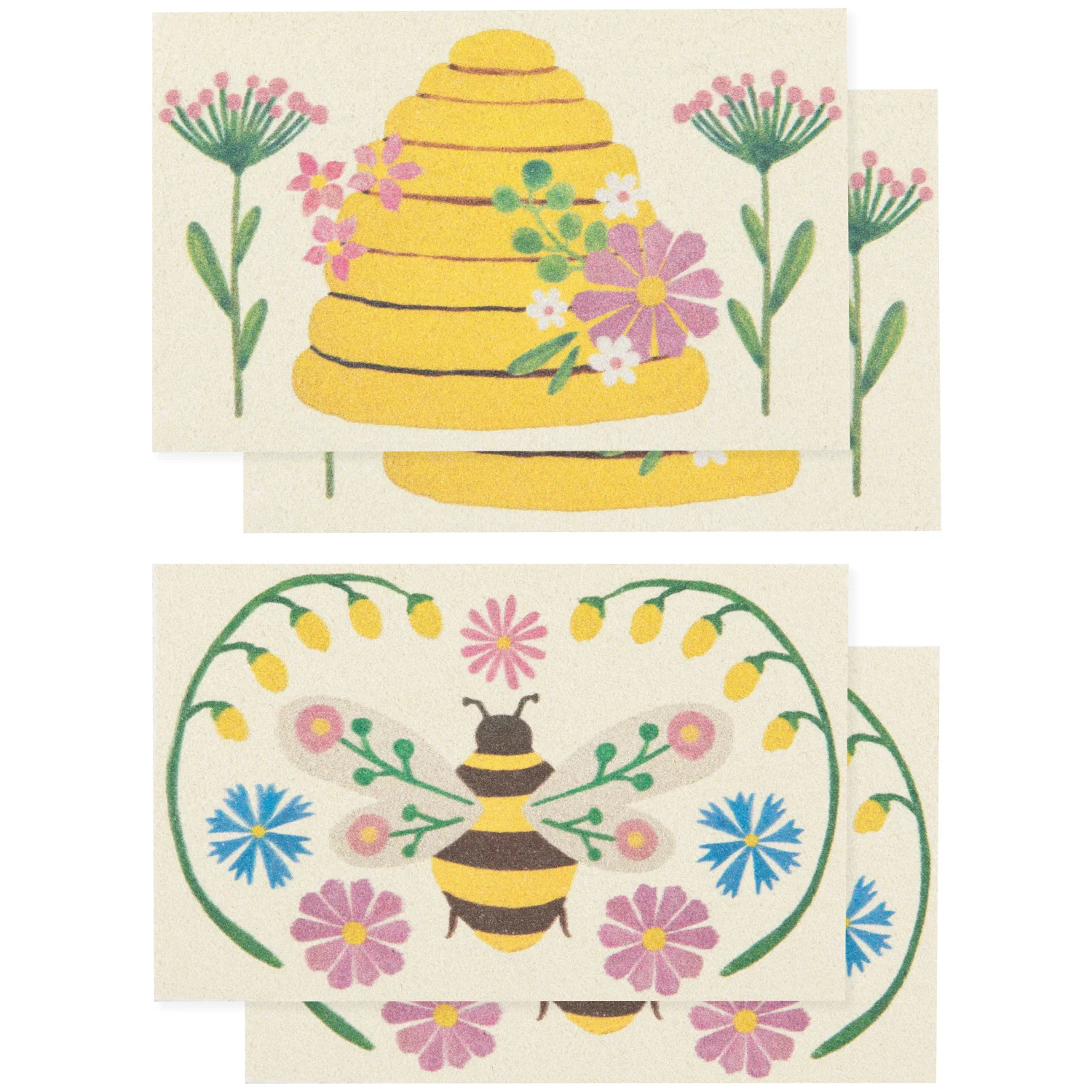 Pop Up Sponges, Bee Garden