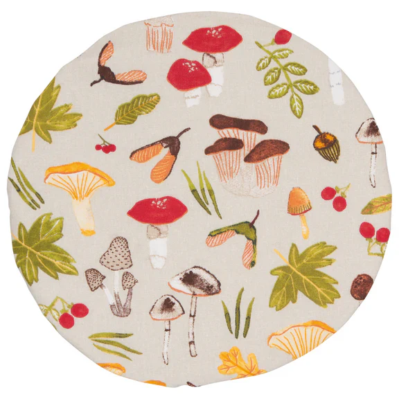 Bowl Cover Set, Field Mushrooms - Image 2