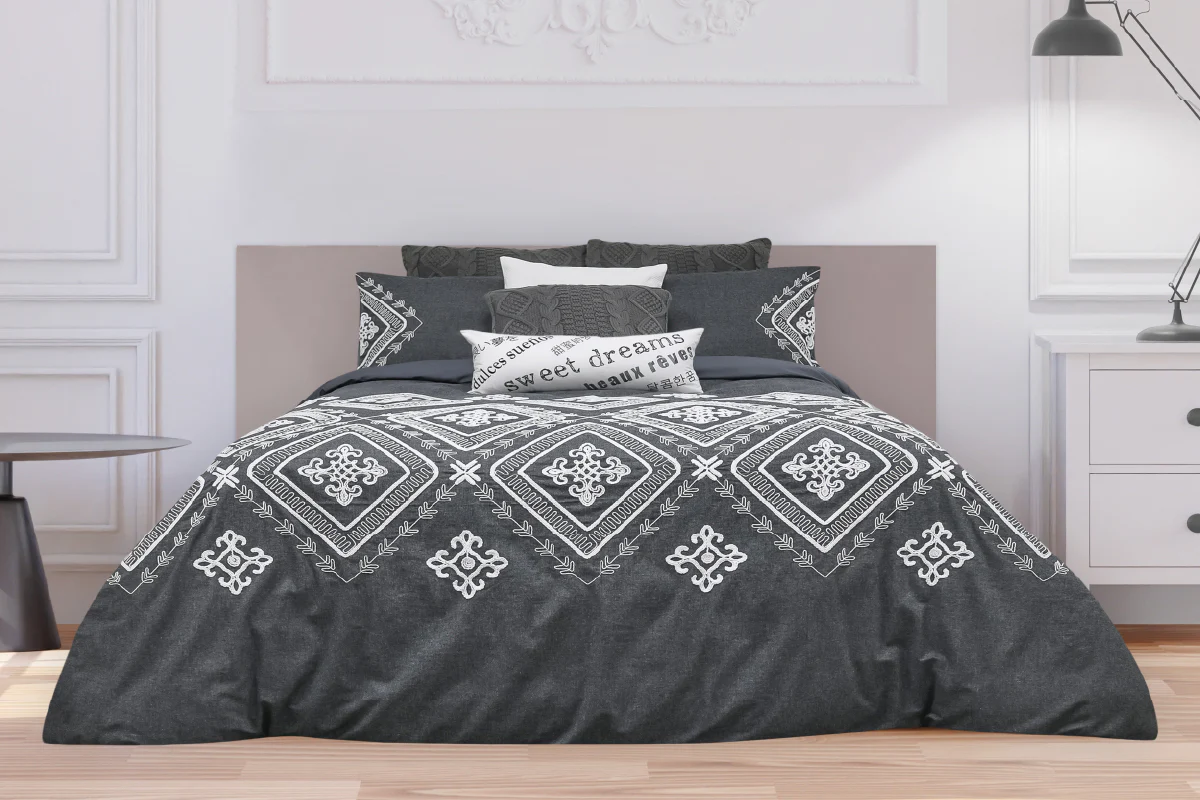 Duvet Cover & Shams Set - Neville - Image 1
