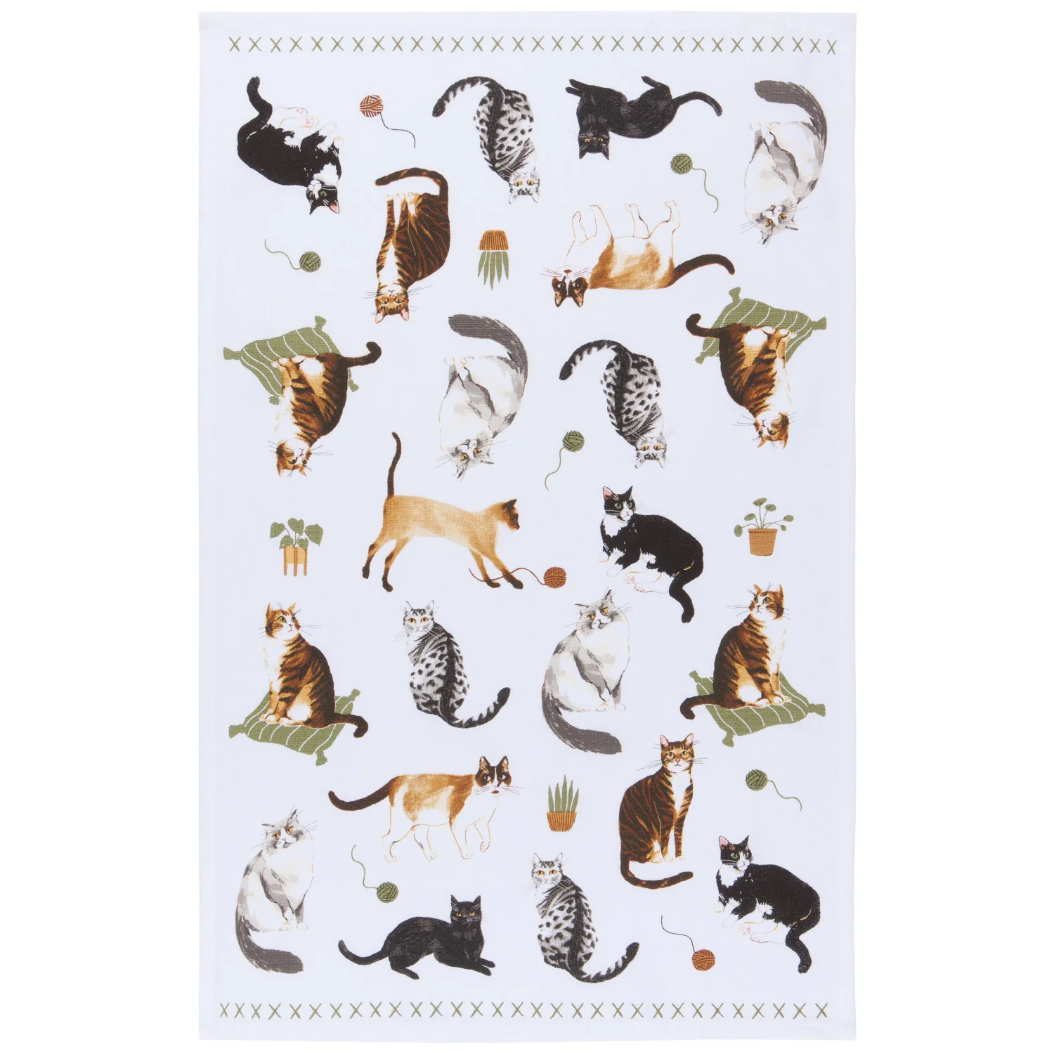 Tea Towel   Cat Collection - Image 1