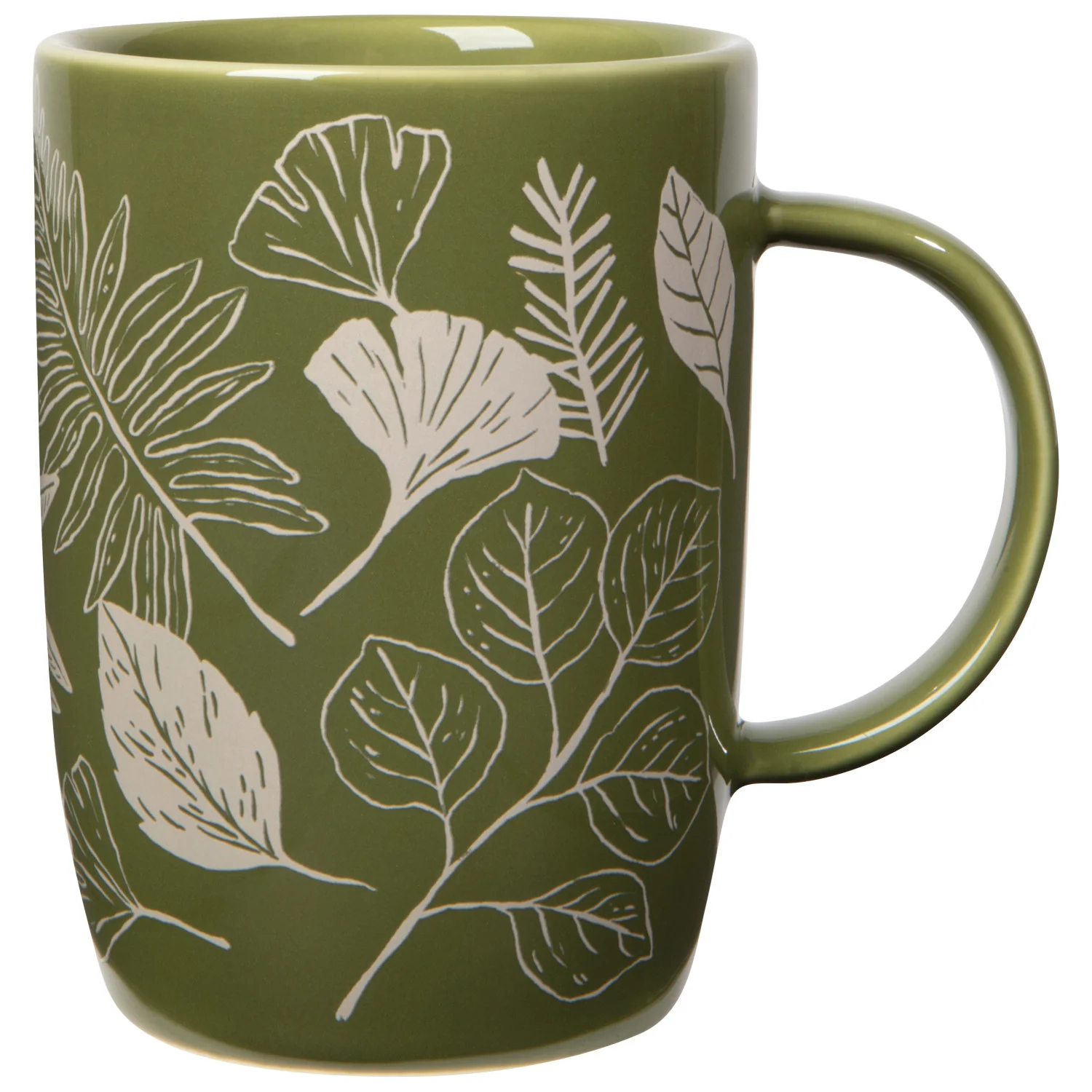 Tall Mug, Fern & Frond