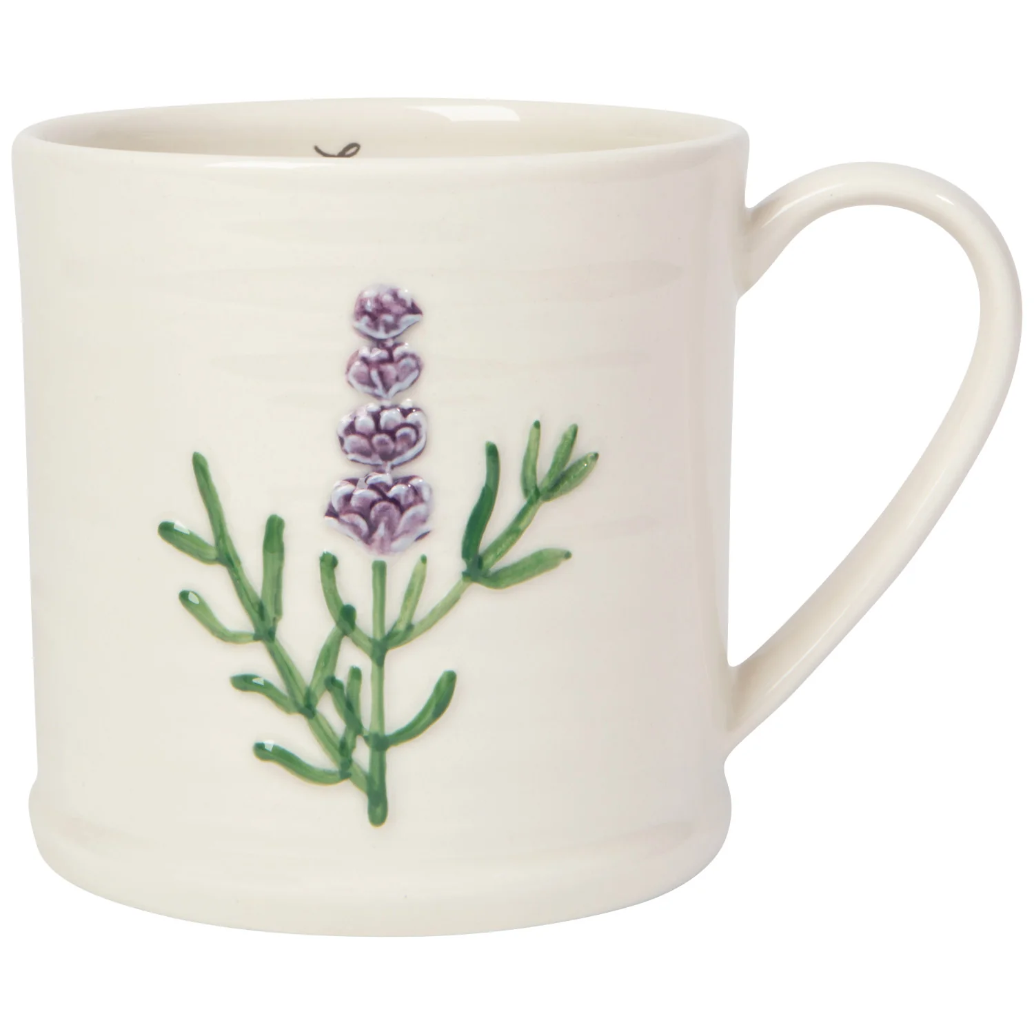 Embossed Mug, Lavendar