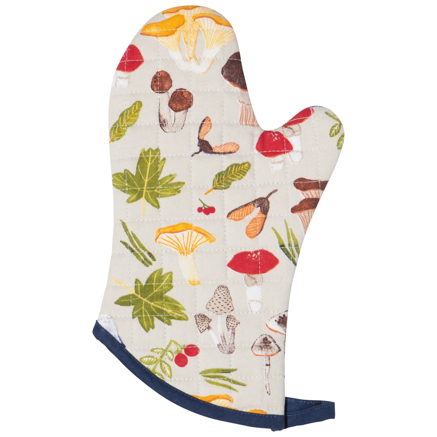 Oven Mitt Set, Field Mushrooms - Image 1