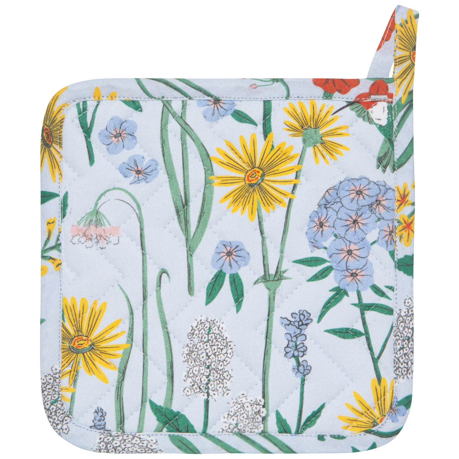 Pot Holder, Hummingbird