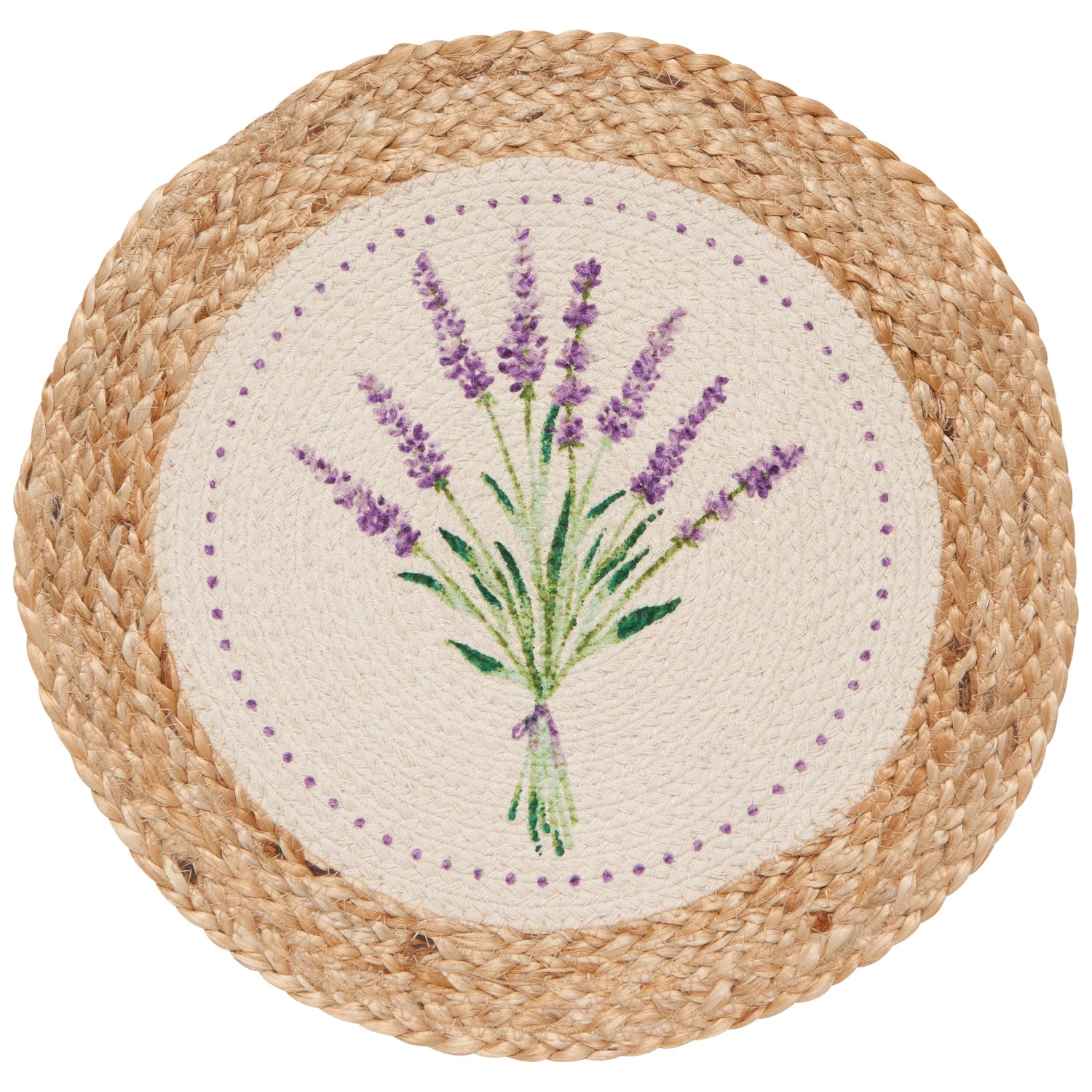 Braided Placemat -  Lavender - Image 1