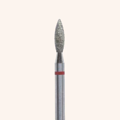 KMIZ - Diamond Nail Drill Bit Red Flame 2.5-8.0F(#114) - Image 2