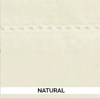 Fitted Sheet, Cotton Sateen Natural