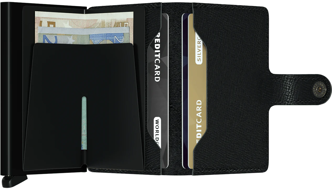 Miniwallet, Crisple Black - Image 3
