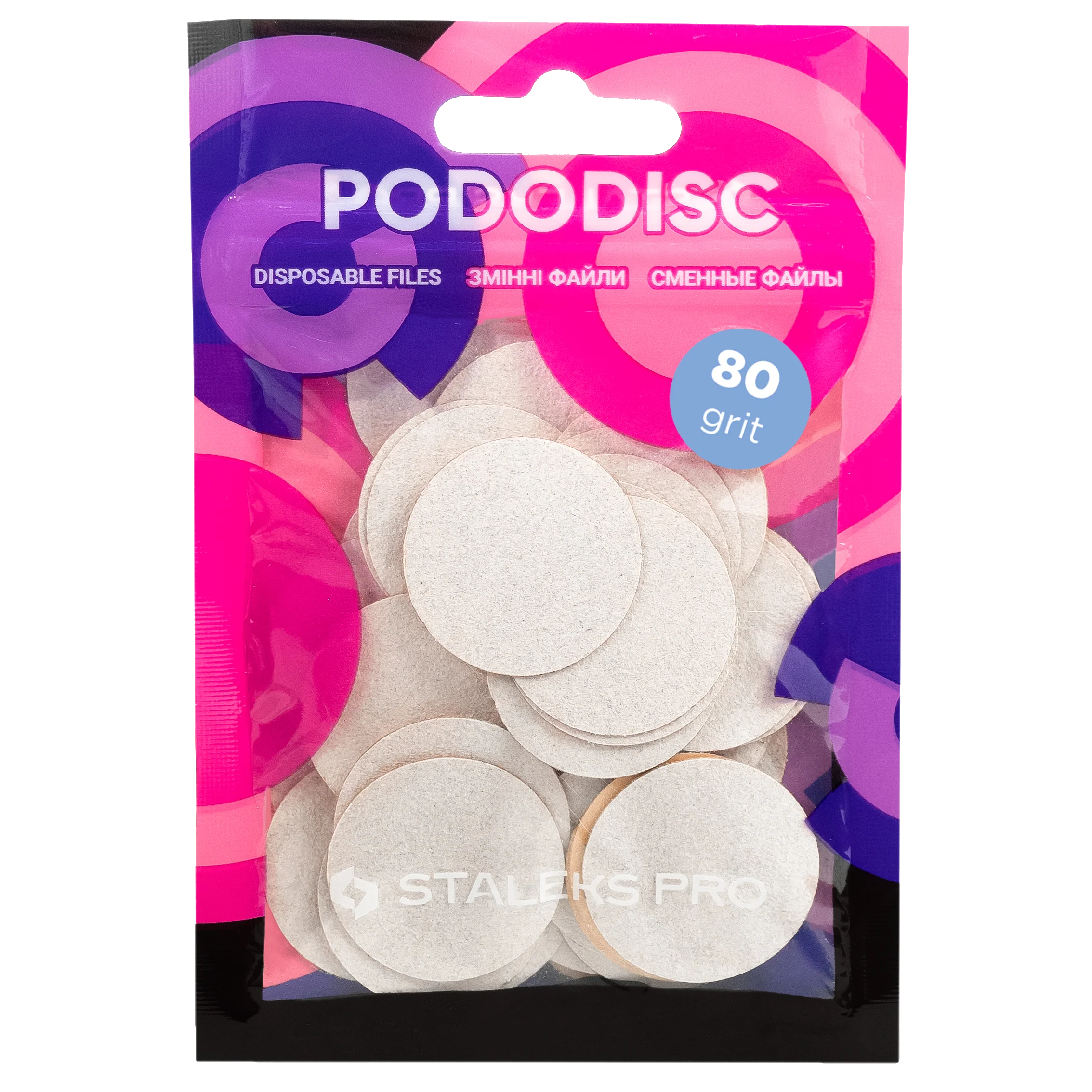REFILL PADS FOR PEDICURE DISC STALEKS PRO L (50 PCS) PDF-25 – STALEKS™
